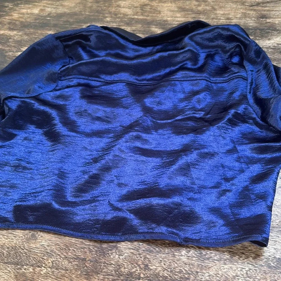 Blue Emory park blouse size large NWT - Picture 7 of 16